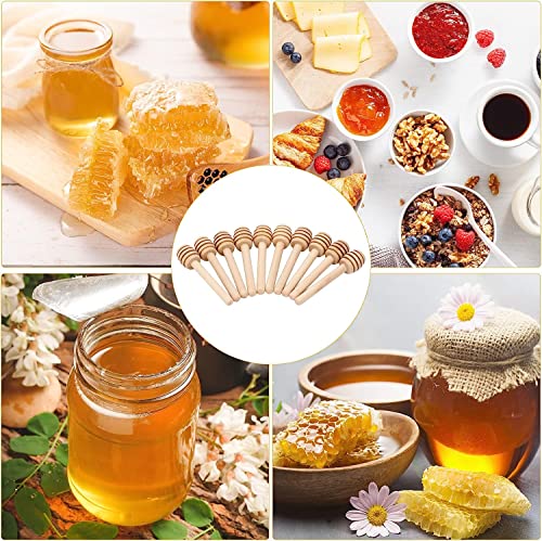50Pcs 6 Inch Honey Dipper Sticks (50PCS 6 Inch)