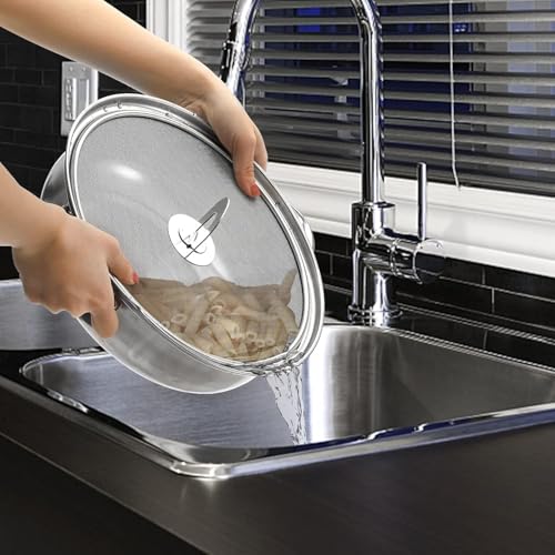 Splatter Screen for Cooking (Silver)