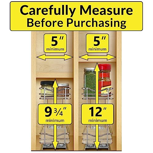 Pull Out Spice Organization for Cabinets