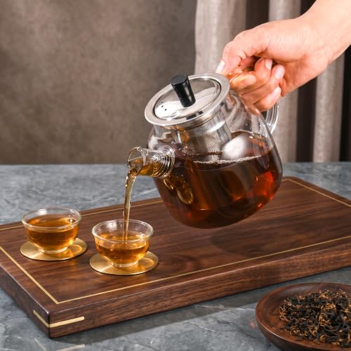 Glass Teapot with Removable Infuser (Style 1-800ML)