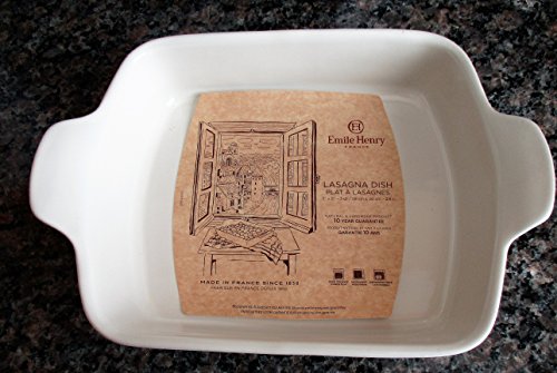 11" x 8" Medium Rectangular Baker (Sugar White)