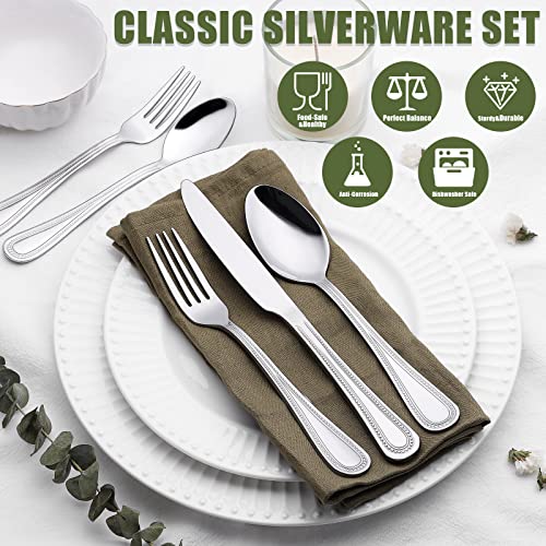 60 Piece Silverware Set for 12 (60 Piece)