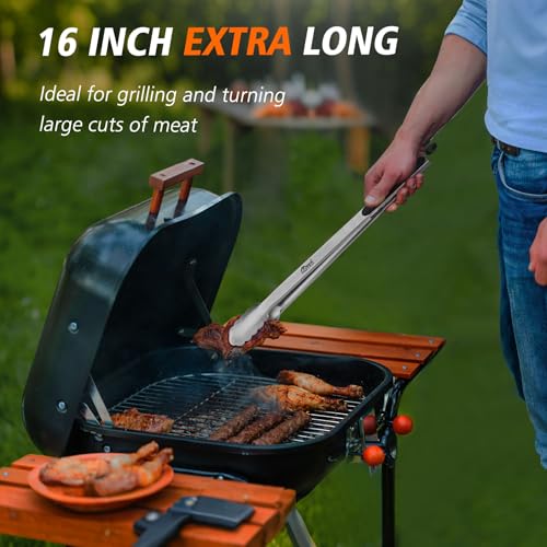 Stainless Steel Kitchen Tongs (16inch)