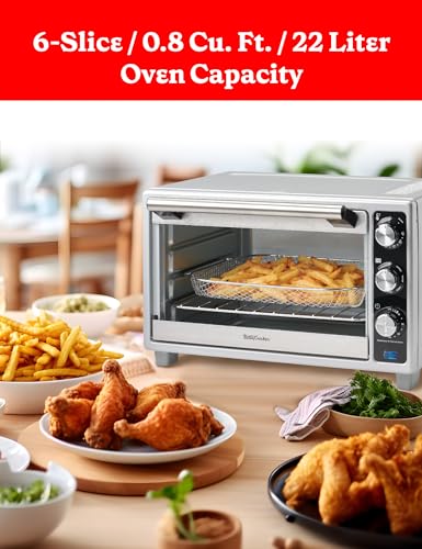 Air Fryer Convection Toaster (Silver / 6-Slice)