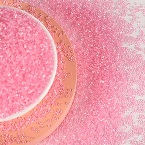 Pink Sanding Sugar Sprinkles (3 Ounce)