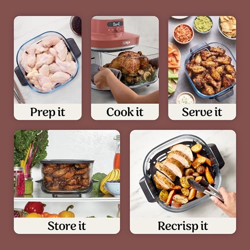 Crispi Pro Glass Air Fryer (Amber)
