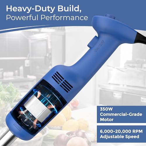 TK Commercial Immersion Blender 350W Light Duty for Restaurants