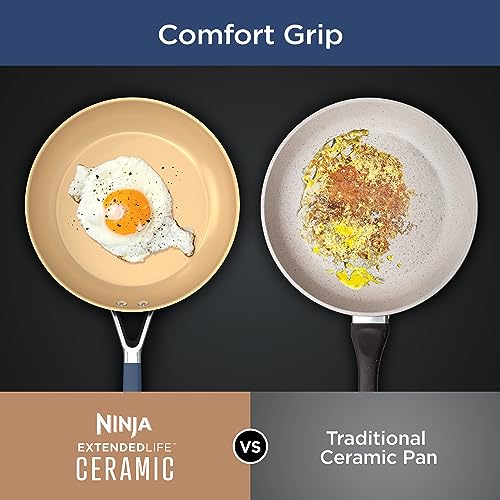 Ceramic Cookware Set (11-piece / Navy Blue)