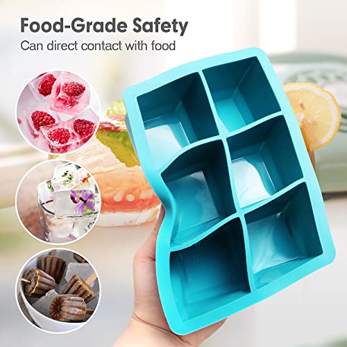 Silicone Ice Cube Trays (Brown)