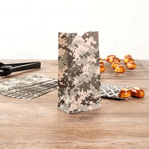 Camouflage Paper Bag (2 lb / Camouflage)