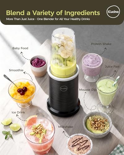 Smoothie Blender (1000W Personal blender)