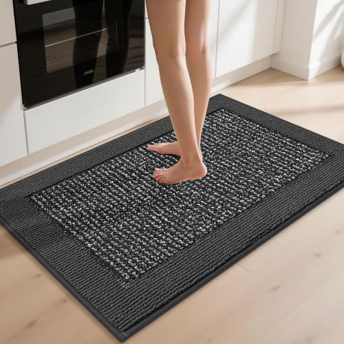 Kitchen Rug 32"x48" (Charcoal / 32" X 48" (Rectangular))