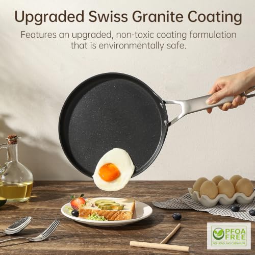 8 Inch Nonstick Crepe Pan with Spreader (8 INCH)