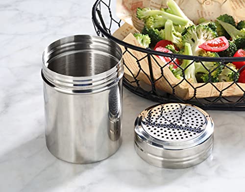 Stainless Steel Dredge Shaker (10 oz. (Without Handle))
