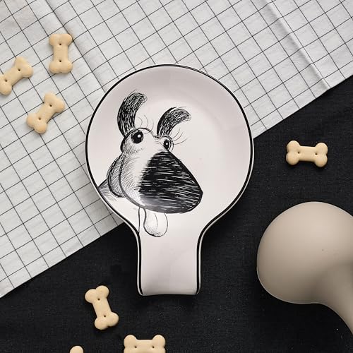 Doodle Pawtrait Spoon Rest for Stove Top (Doodle Pawtrait)