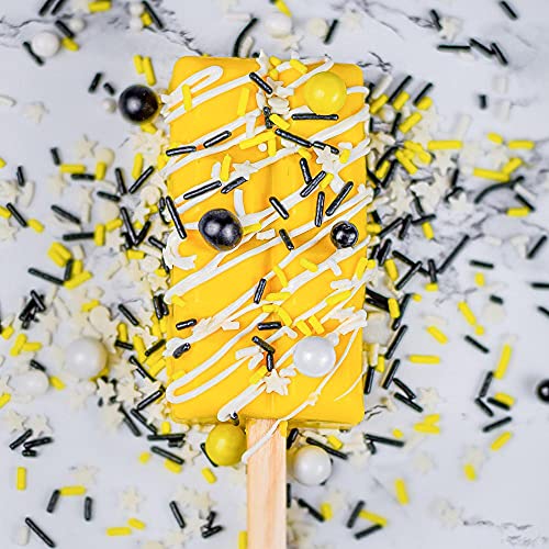 Bumble Bee Sprinkles for Cake Decorating and Baking Cookies (4 Ounce)