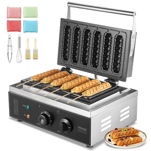 Commercial Waffle Stick Maker (6Pcs)
