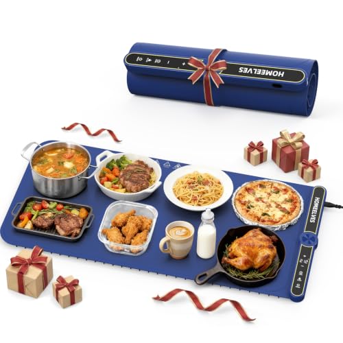 Warming Mat for Food (Blue / 32x15 Inch)