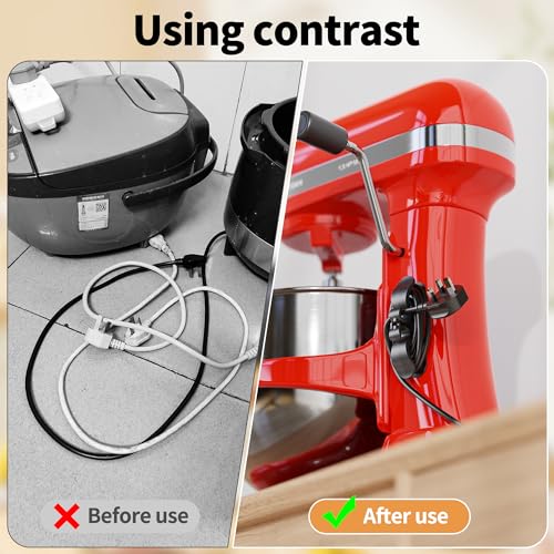 6PCS Upgraded Cord Organizer for Appliances