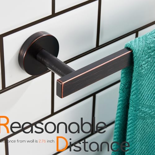 32 Inch Bathroom Towel Bar Bath Towel Rack Kitchen Towel Holder Long Towel Rails Wall Mounted SUS304 Stainless Steel Oil Rubbed Bronze AN4001ORB (Oil Rubbed Bronze / 32-Inch)
