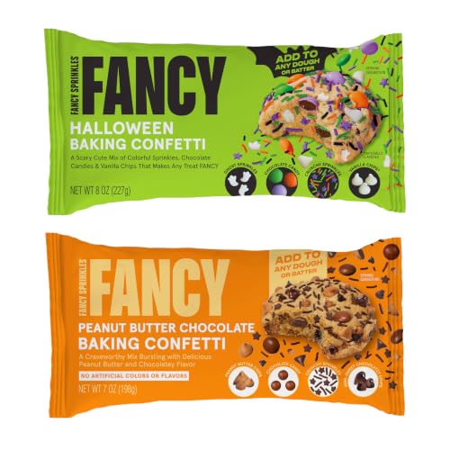 Halloween Duo Baking Confetti Set 2 Pack (Halloween Duo)