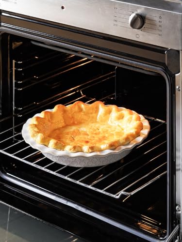 Pie Pans for Baking 9 Inch (Fireworks + Honey Comb)