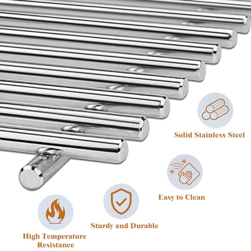 18.75" Stainless Steel Cooking Grate for Weber Genesis II 300 and Genesis II LX 300 Series Gas Grills (18.75” x 26.5”)