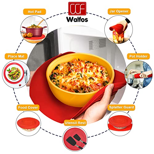 12 10 Inch Silicone Microwave Mats (2 Count)