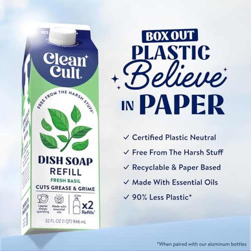 Dish Soap Liquid Refills (32 Fl Oz (Pack of 3))