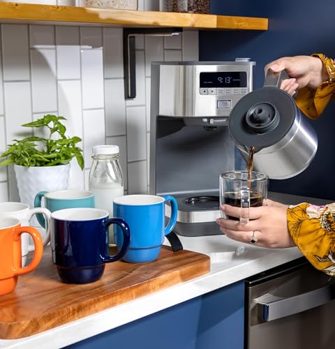 10 Cup Programmable Drip Coffee Maker with Thermal Carafe (Thermal Carafe)