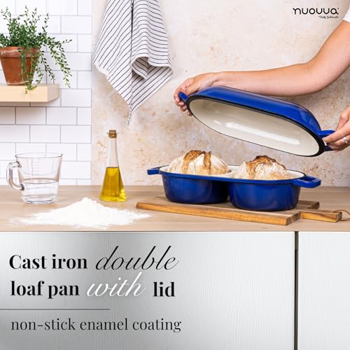Dutch Oven For Sourdough Bread Baking (Dark Blue)