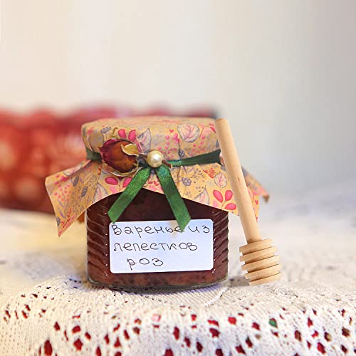 100 PCS Wooden Honey Dipper Sticks