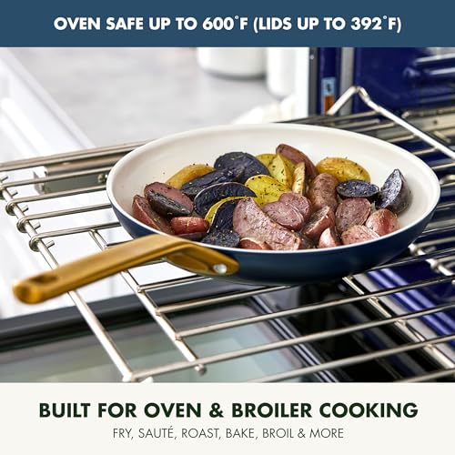 Nonstick Reserve Pro 10 Piece Cookware Set (Twilight Blue / 10 Piece Cookware Set)