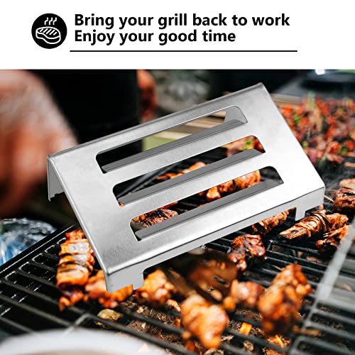 67060 Heat Deflector for Weber Spirit II 200 & 300 Series Grills (7.75" x 4.5" x 2.125" - 67060 Universal)
