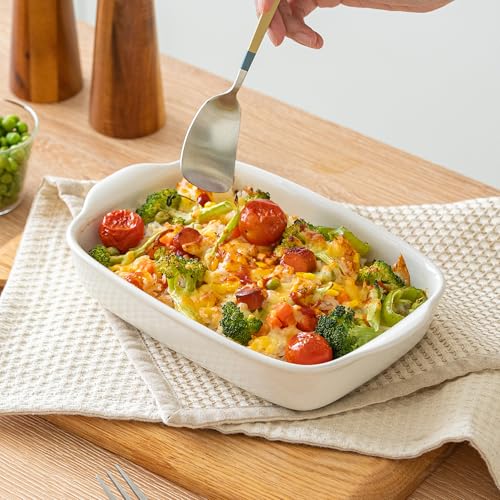 Ceramic Baking Dishes Set of 3 (OffWhite)