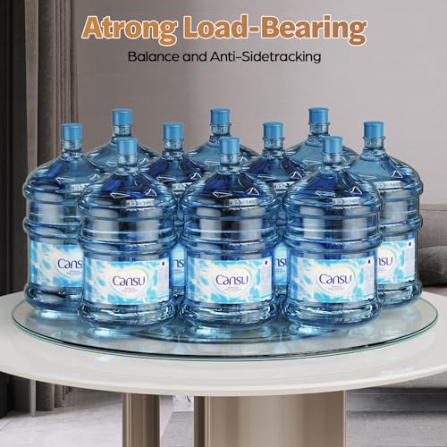 39" Glass Lazy Susan for Dining Table (100cm/39inch)
