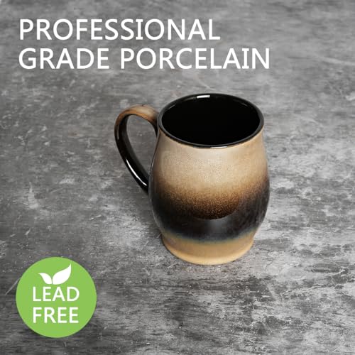 Extra Large Ceramic Coffee Mug (Walnut)