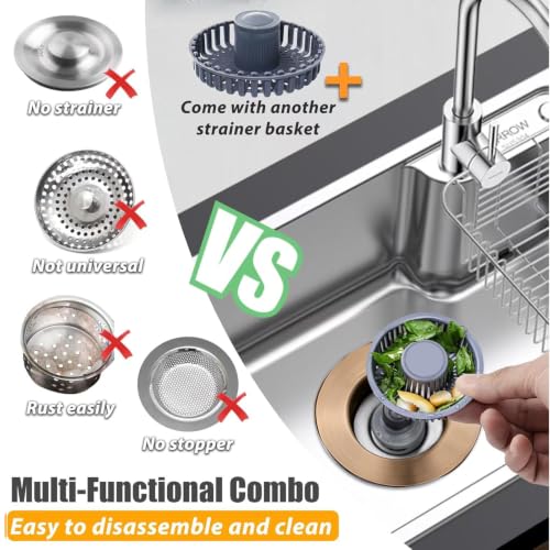 Kitchen Sink Drain Strainer (Oil Rubbed Bronze)