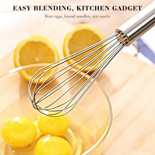 3 Pack Stainless Steel Whisk Set (3 Count)