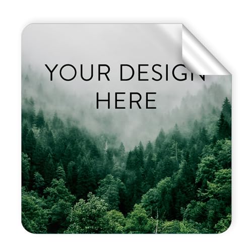 100 Custom Vinyl Stickers (100 Count)