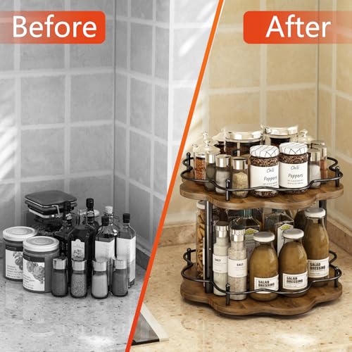 2 Tier Lazy Susan Organizer