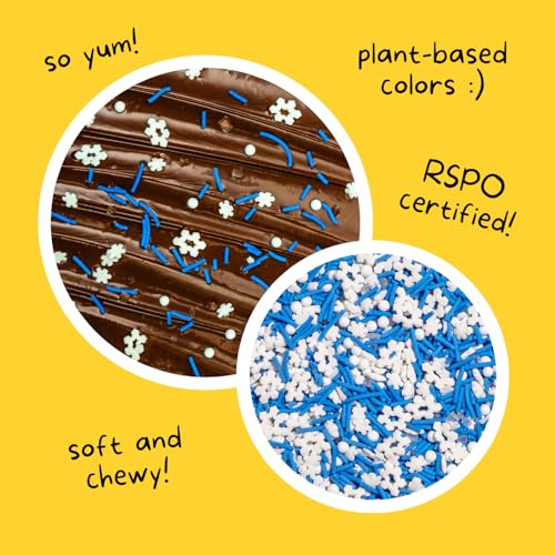Snowfall Sprinkles (3 Ounce (Pack of 1) / Snowfall)