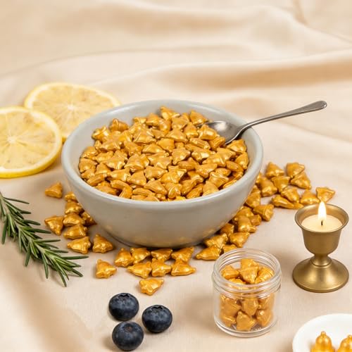 Edibles Gold Bells Sprinkles for Cake Decorating (Christmas Bells Sprinkles)