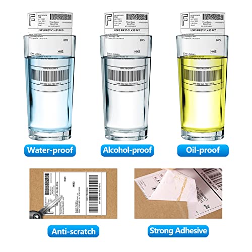 4 Rolls 4x6 Direct Thermal Shipping Labels (4 Rolls)