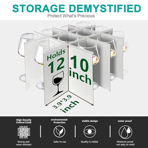 China Dinnerware Storage Containers Set (6 Count)