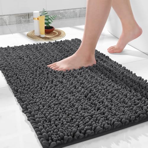 Bathroom Rugs Non Slip Washable 32x20 Inch