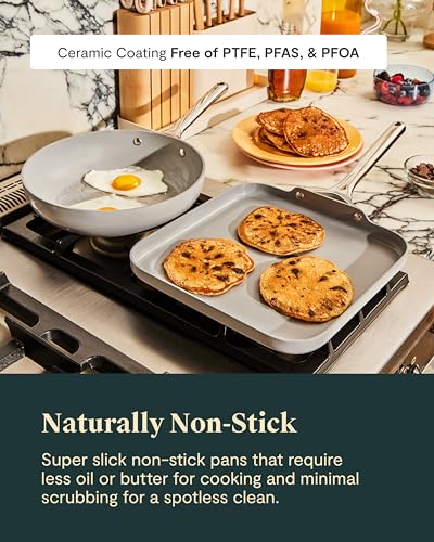 31-Piece Non-Stick Ceramic Cookware Bundle (Marigold / 31pc Set)