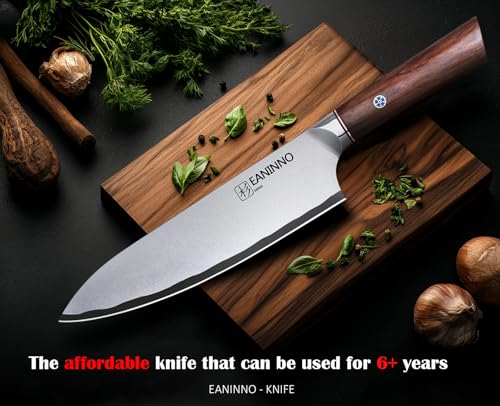 Chef Knife 8 inch Kitchen Japanese High Carbon Steel Sharp Knife