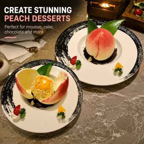 Peach Silicone Mold for Baking Mousse Cake