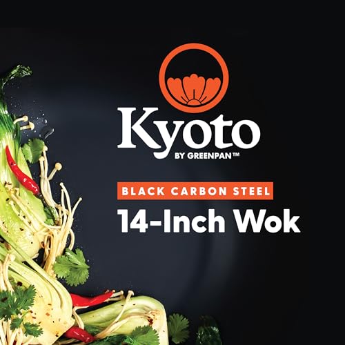 Carbon Steel Wok 14” (Black / 14" Wok Pan)